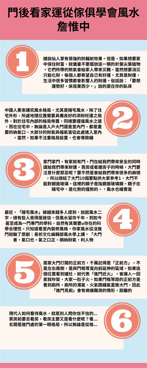 門後放東西|門後千萬不能有這5樣，很多人都做錯了，小心越住越。